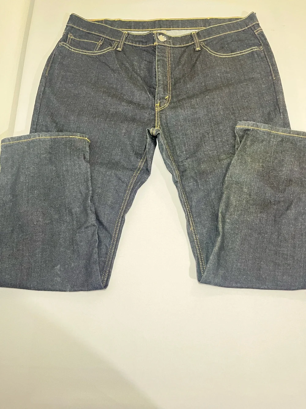 Levi’s 541 Athletic Fit Jeans Men’s 44x32 Dark Wash Stretch Denim